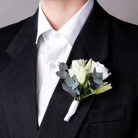 Бутоньерка для букета невесты 5 