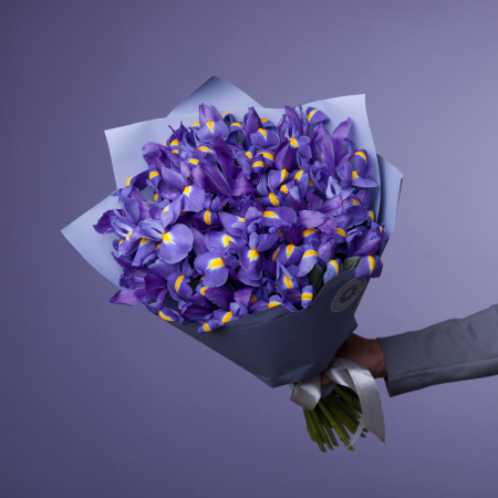 Букет Ирис "Блу Мэджик" 