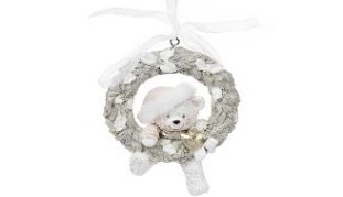 Подвеска ГК Мишка в венке  890-130  8*3*10см