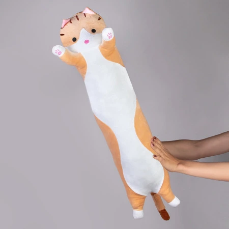 Игрушка Кот Батон Рыжий, 130 см