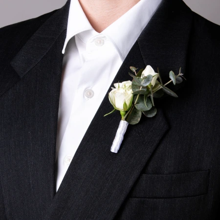 Бутоньерка для букета невесты 6 