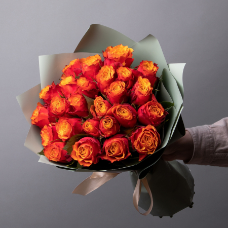 Букет Роза "Оранж Вейв" 