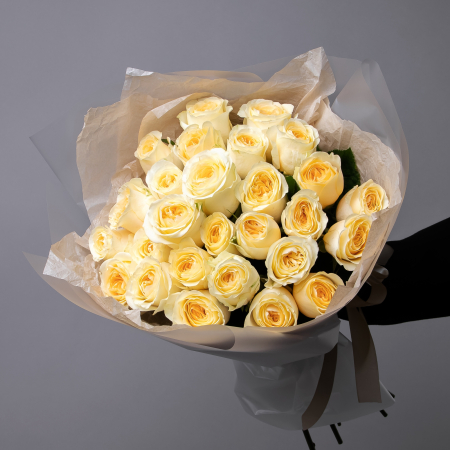 Букет Роза пионовидная "Баттер Кап" 