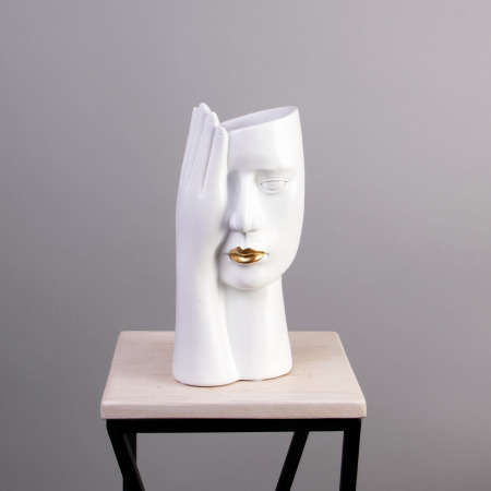 Ваза ГК Лицо Девушка 205-106 15*12*29см.