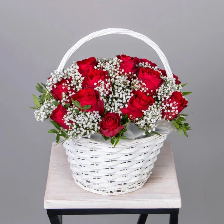 Композиция "Корзина Ретро" 