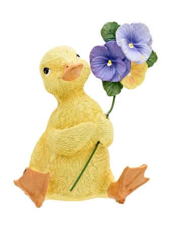 Фигурка ГК Утенок с виолой 838-493 10.4x8x9.9 см