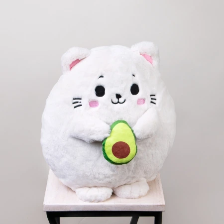 Игрушка Котик с Авокадо, 35 см