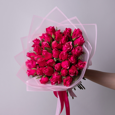 Букет Роза "Помпиду" 