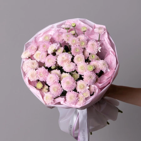 Букет Хризантема сантини "Элисон Смоки" 