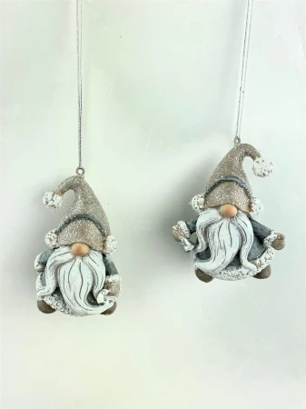 Подвеска ГК Гномики(серебро)(асс.2) 823-923 6*4*7.5см