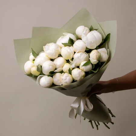 Букет Пионов "Дюшес де немур" 