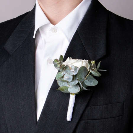 Бутоньерка для букета невесты 3 