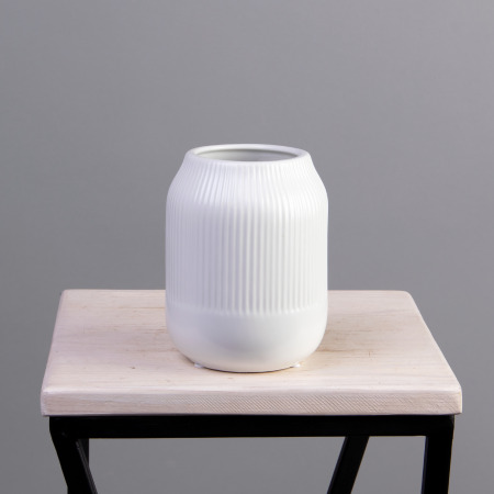 Ваза ГК Банка (розовый белый синий) INAV103-1 10.5*10.5*13.5 см