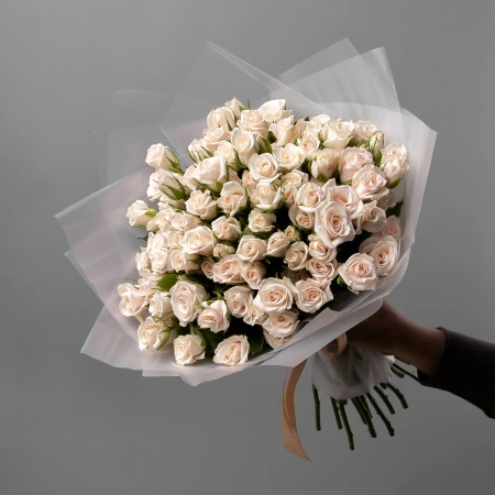 Букет Роза кустовая "Роял Порселина" 