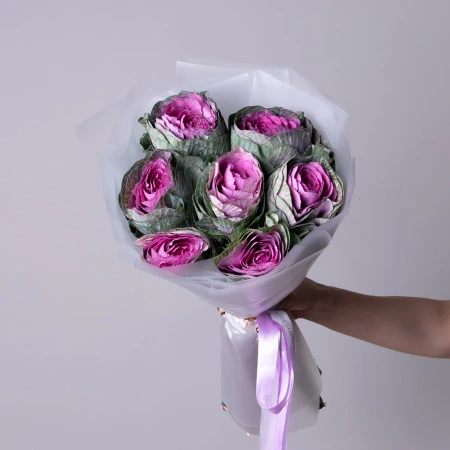 Букет Брассика "Красная" 