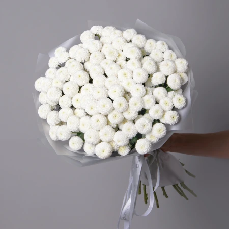 Букет Хризантема кустовая "Ньютон" 