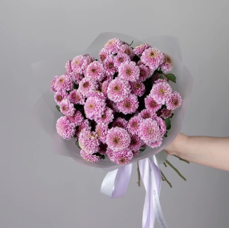 Букет Хризантема сантини "Дориа Пинк" 