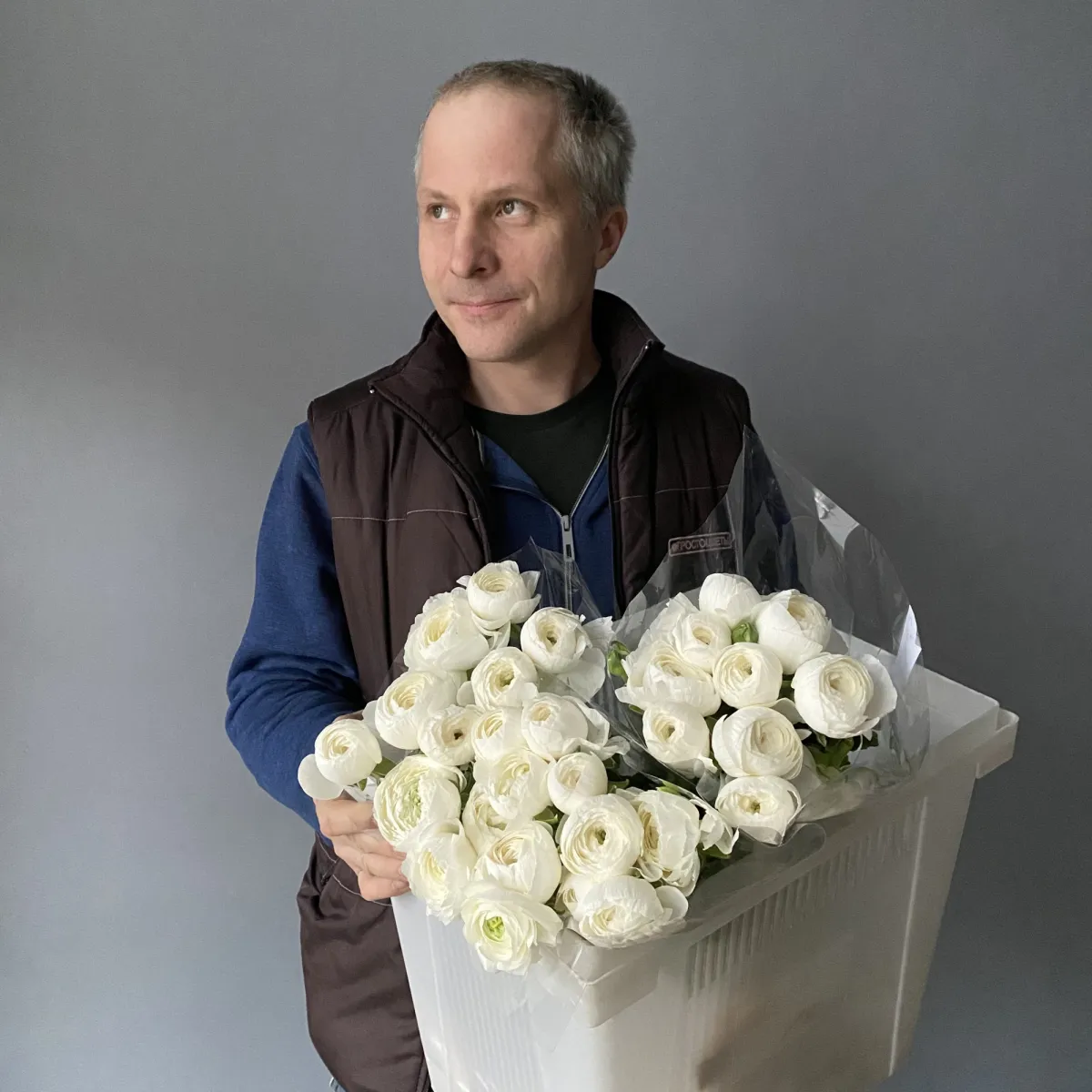 Ранункулюс "Элеганс Белый"