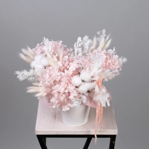 Композиция "Сухоцветы в кашпо №1"_1