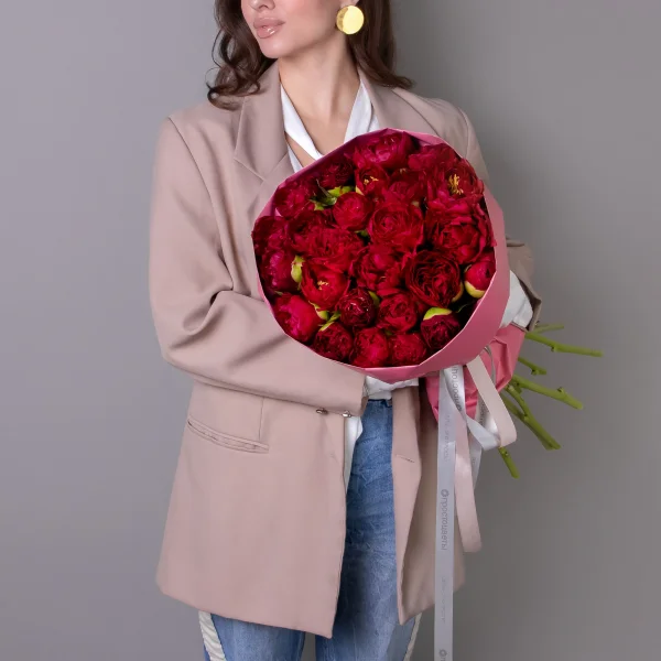 Букет Пион "Олд Фейтфул"_2