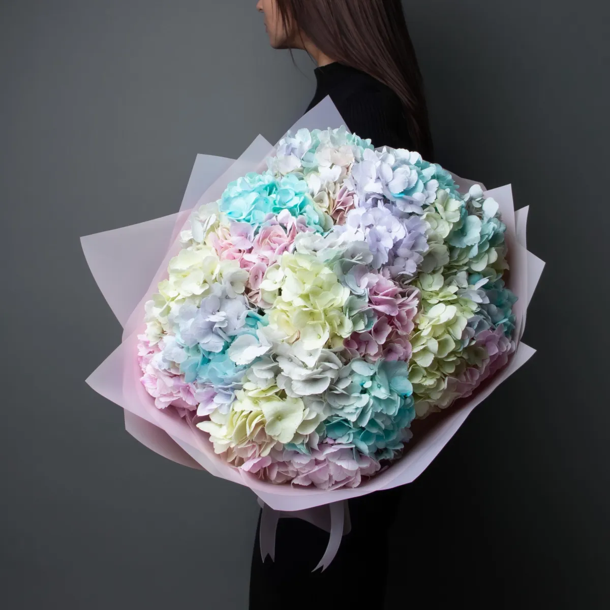 Букет Гидрангия "Рейнбоу Микс"