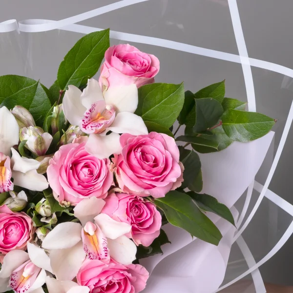 Флористический букет "Зефир"_5