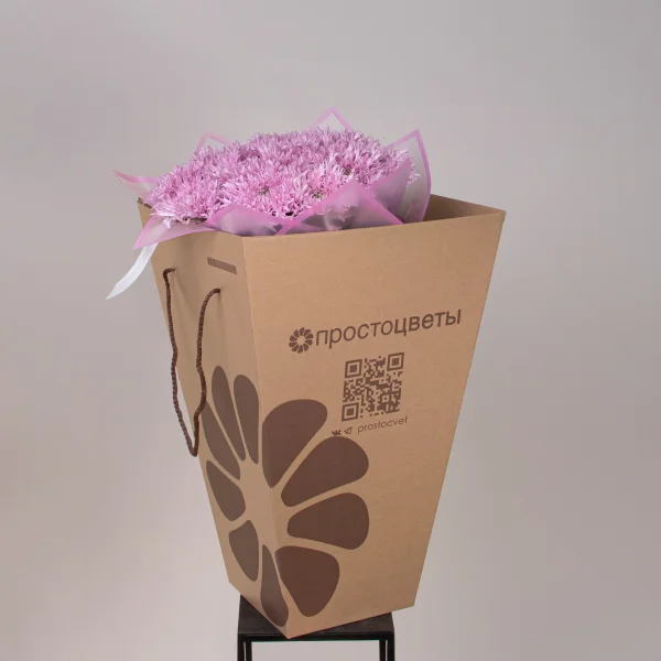 Букет Хризантема одноголовая "Этруско"_5