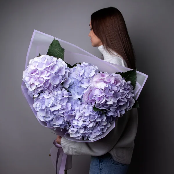 Букет Гидрангия "Лавандер"_2