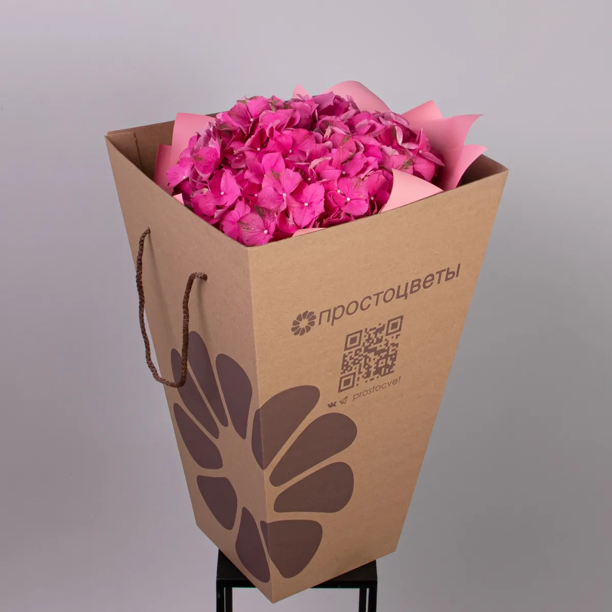 Букет Гидрангия "Малиновая"_5