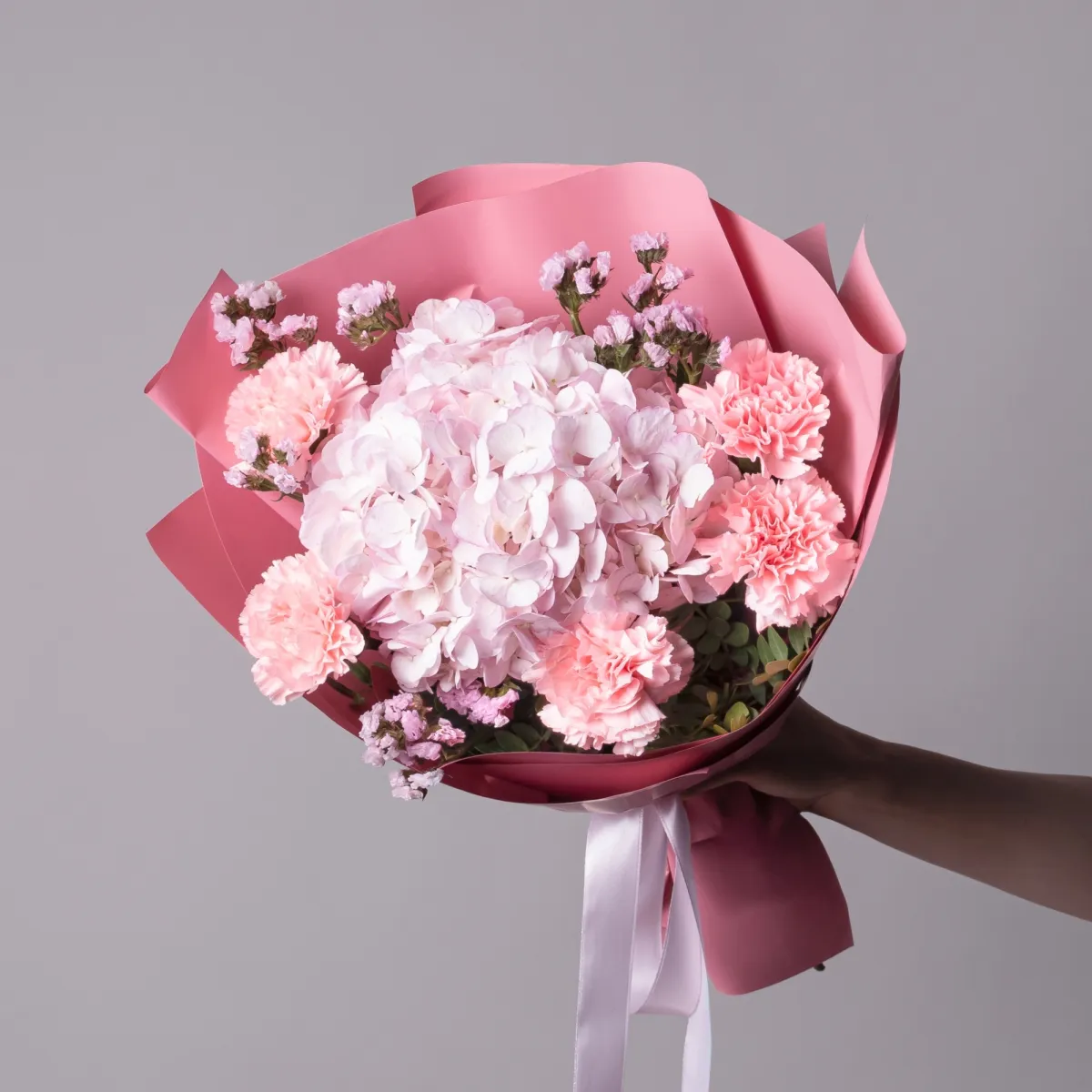 Флористический букет GPT "Розовая симфония М"_1