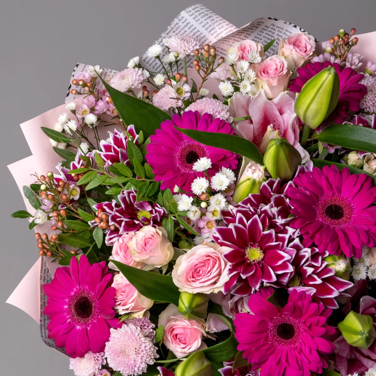 Флористический букет "Цветочная поэма"_3