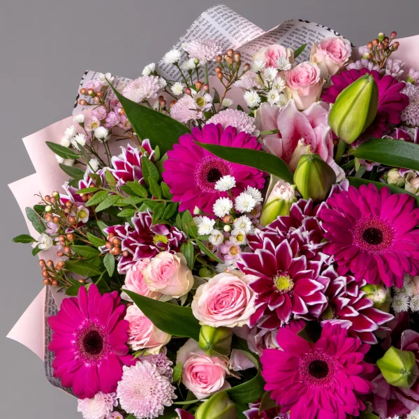 Флористический букет "Цветочная поэма"_3