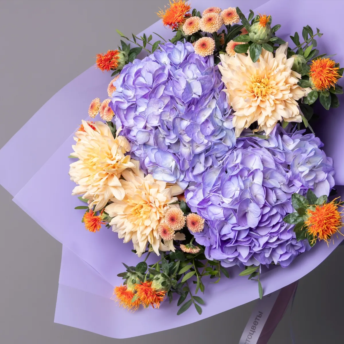 Флористический букет "Таинственный сад"_2