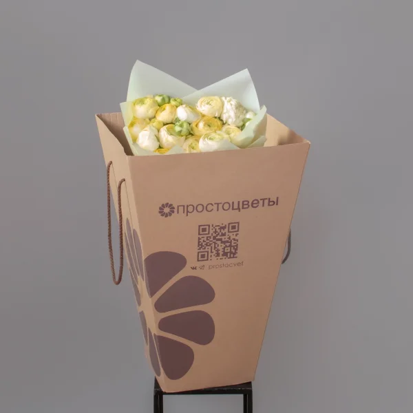 Букет Ранункулус "Азур Салмон"_5