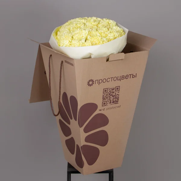 Букет Гвоздика "Йеллоу"_5