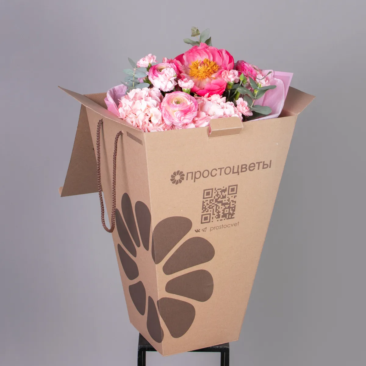 Флористический букет "Весенний поцелуй"_5