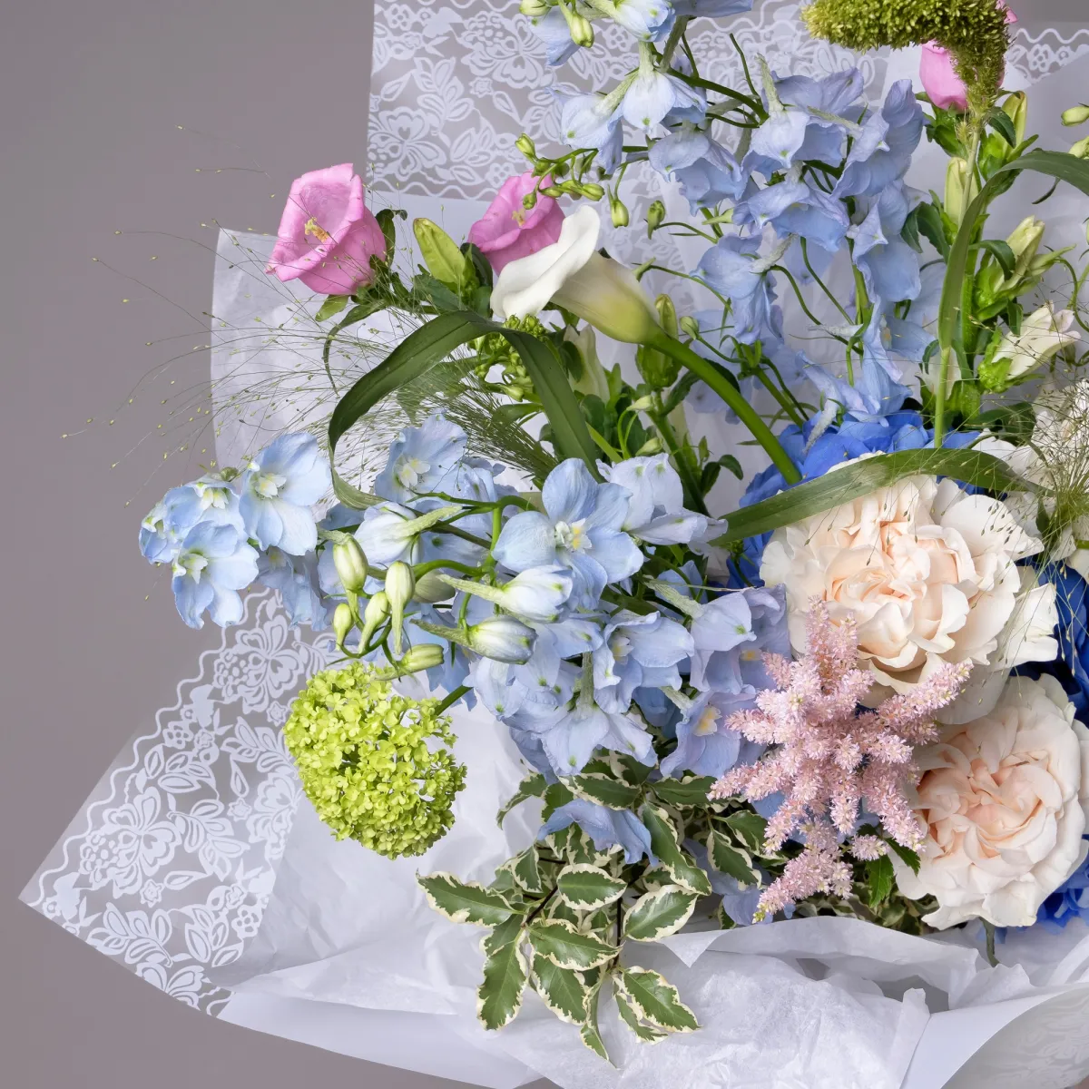 Флористический букет "Лунная ночь"_3