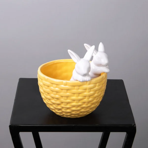 Фигурка ГК Корзина с зайками 733-088_1