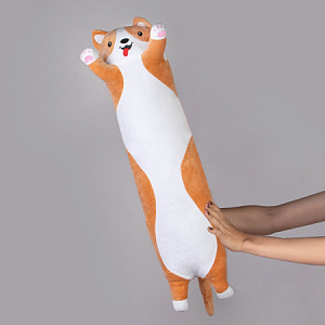 Игрушка Собачка Корги, 90 см