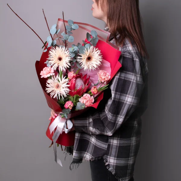 Флористический букет "Яшма"_2