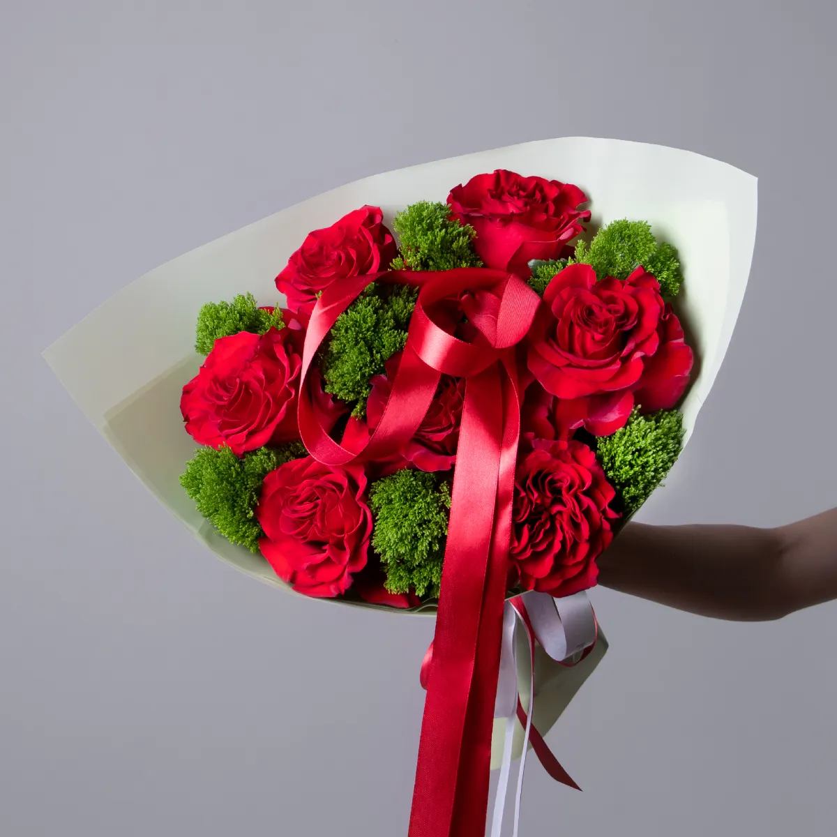 Флористический букет "Алое сердце"_1