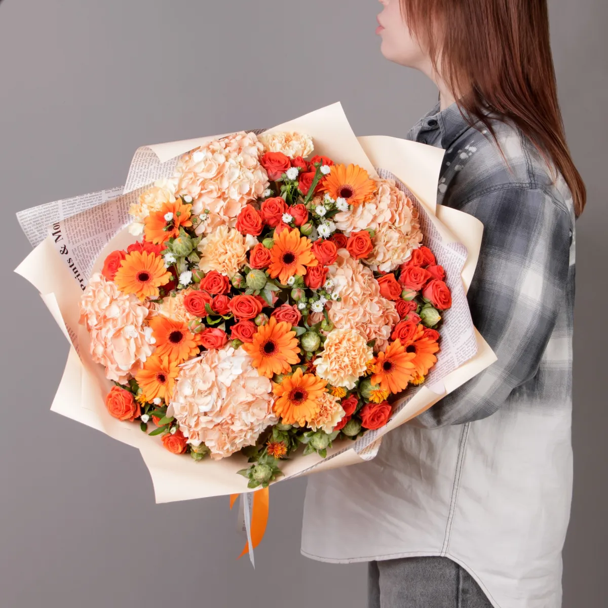 Флористический букет "Цветочный каскад"_2