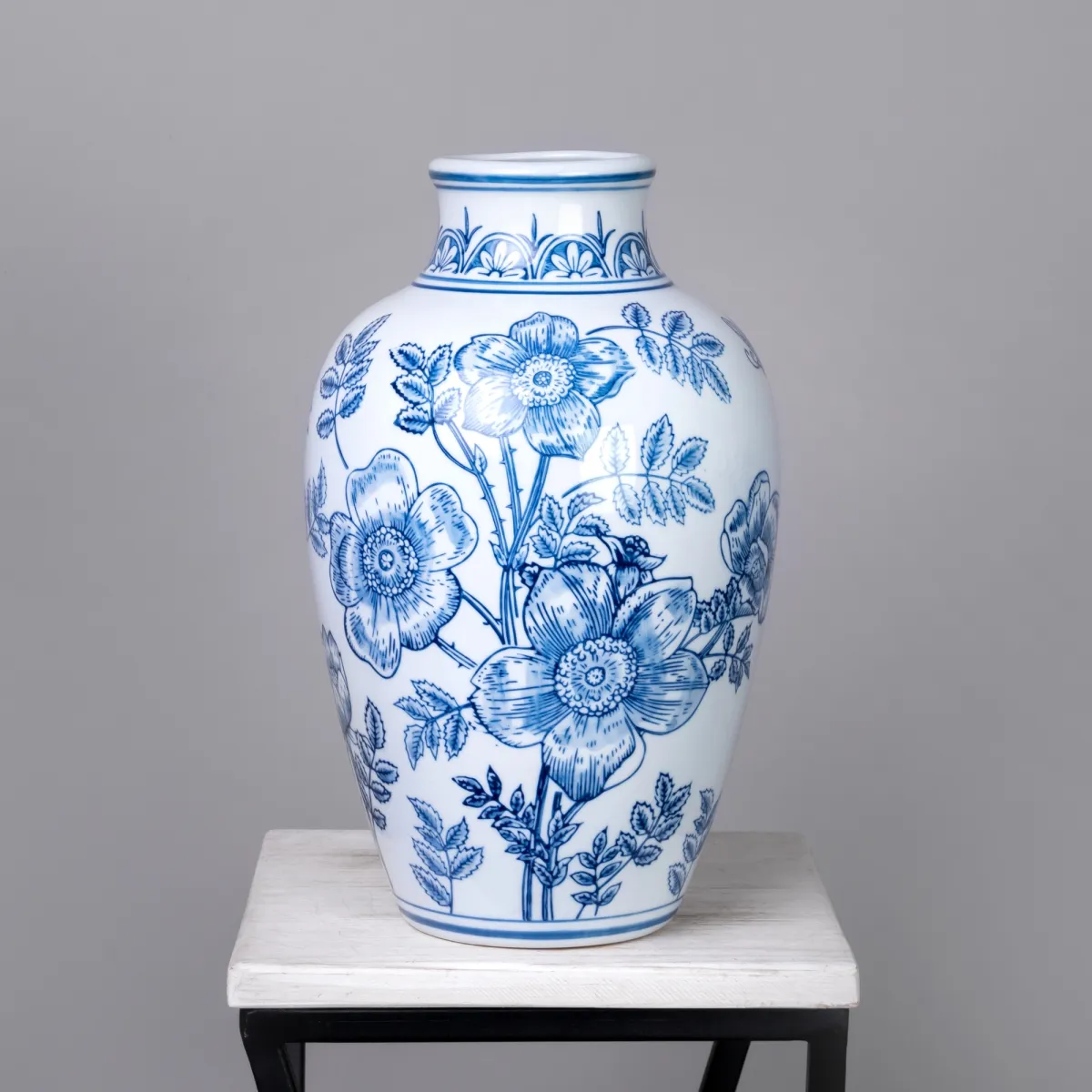 Ваза ДК "Шинуазри Blue"