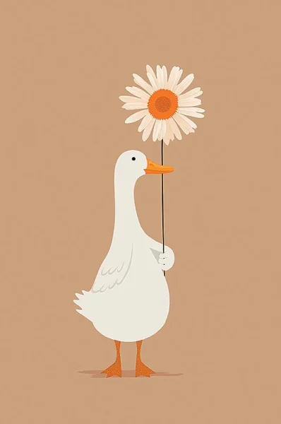 Открытка Арт Дизайн код 320 Гусь 0713.589