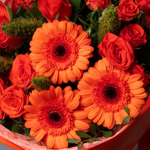 Флористический букет "Искры радости"_5