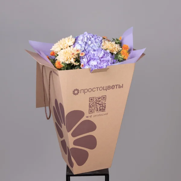 Флористический букет "Таинственный сад"_5