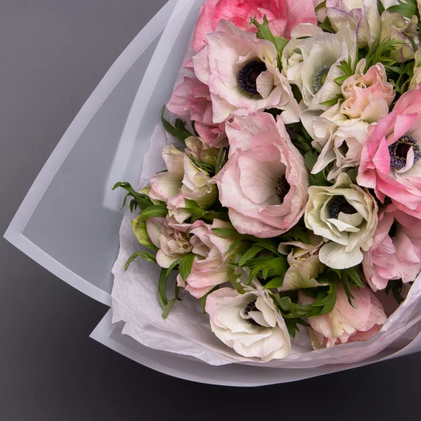 Букет Анемон "Мистрал Плюс Белый"