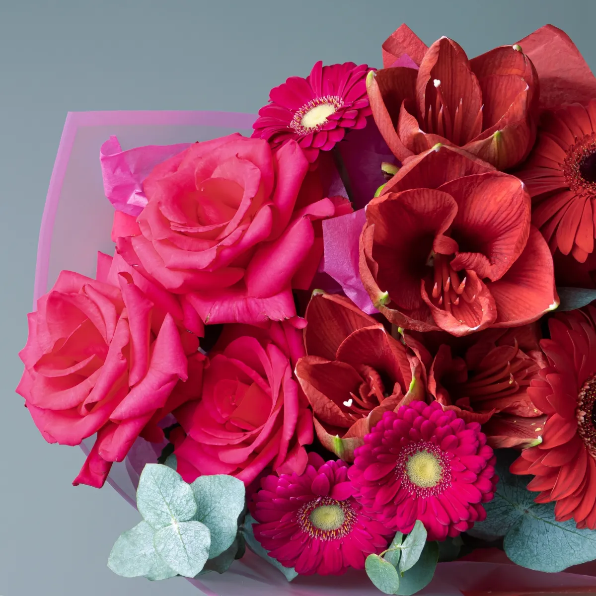 Флористический букет "Пылкое признание"_3