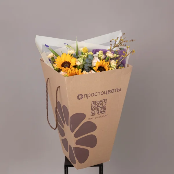 Флористический букет "Бархат"_6