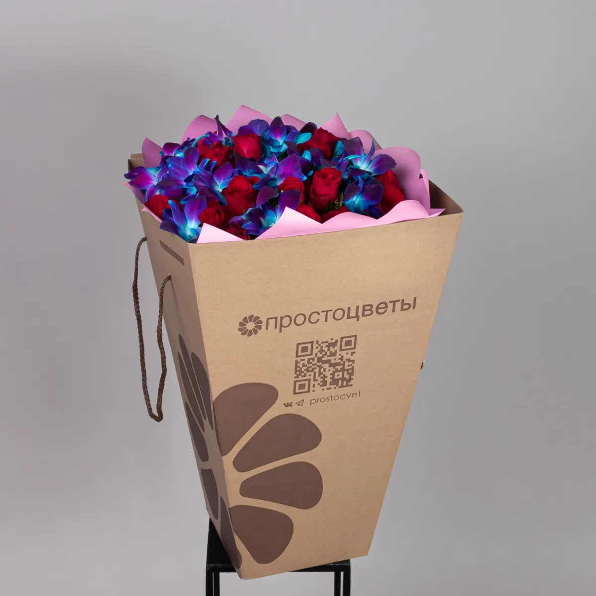 Флористический букет "Вечное сияние XL"_5